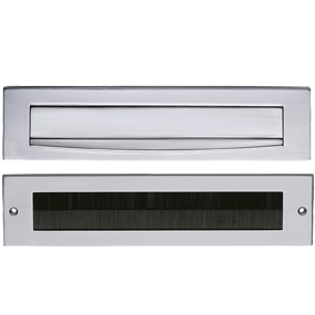 Briefplaten en tochtborstels