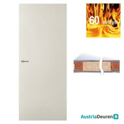 Stompe boarddeur dicht 60 min. vertaging