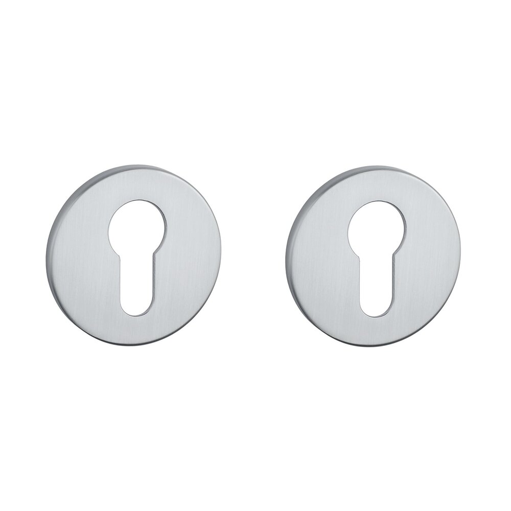 Cilinder rozet rond 52X5mm mat chroom