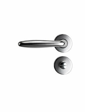 Krukset Flair Silver + toiletgarnituur Svedex