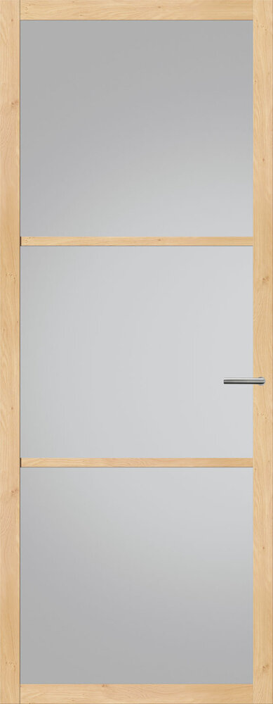 NDB 901 licht eiken met blank glas