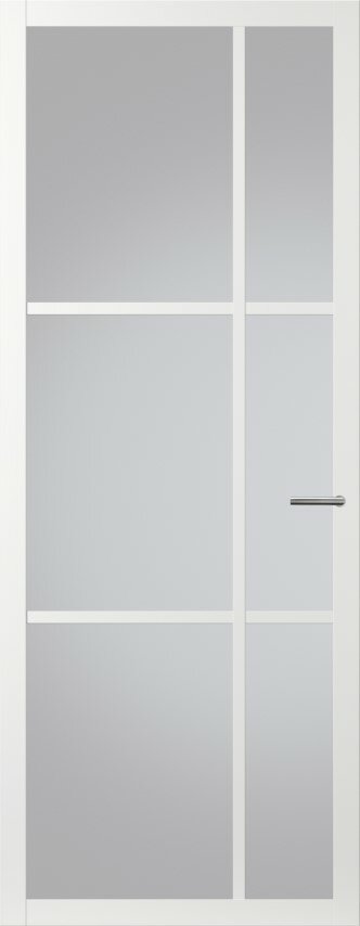 NDB 906 Wit blank glas