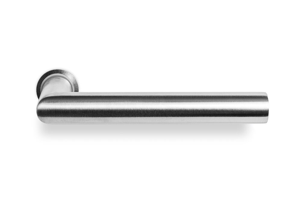 Deurkruk 504 minimalistisch rond rvs