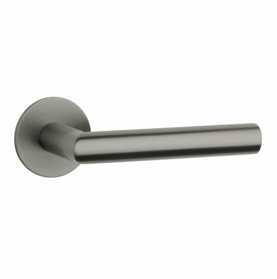 STERK deurkrukken OVAL 1750 ultra dun 3mm &ndash; basalt PVD