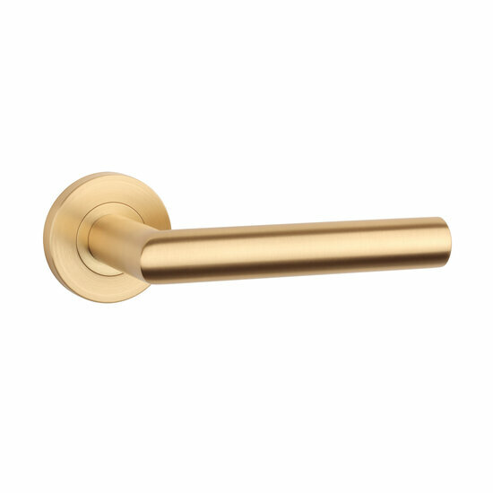 STERK OVAL 1740 deurklinken PRO 8 mm &ndash; Mat goud
