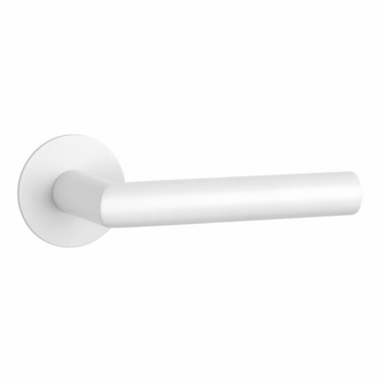 Witte deurkrukken OVAL 1750 ultra dun 3mm