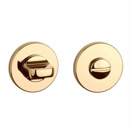 Aprile Premium WC garnituur &Oslash;52x7mm gepolijst goud