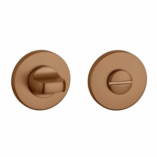 Aprile Premium WC garnituur &Oslash;52x7mm mat koper PVD