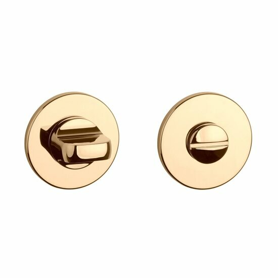 Aprile Prestige WC garnituur &Oslash;52x5mm goud gepolijst