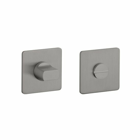 STILE WC garnituur KVADRAT 1712 ultra dun 3mm basalt PVD