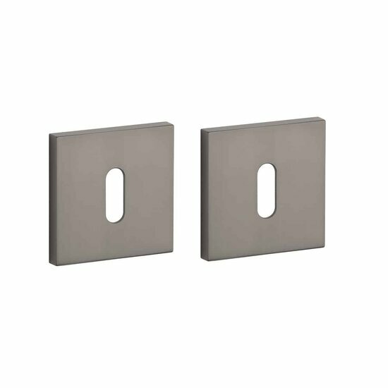 Aprile Comfort sleutelrozetten 53x53x7mm mat nikkel