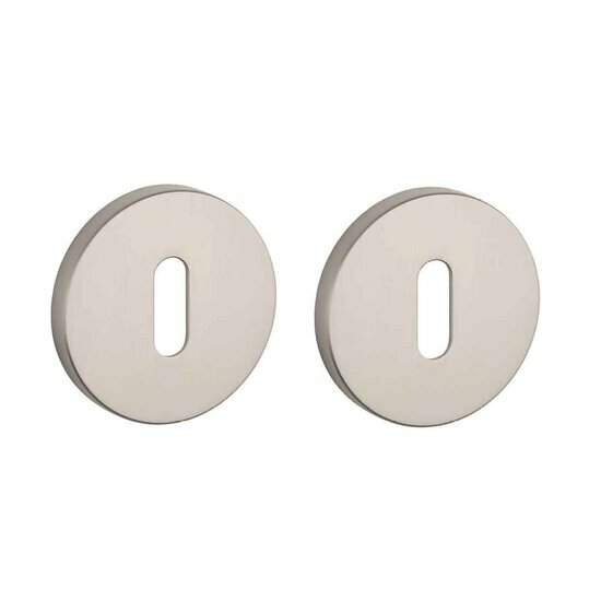 Aprile Comfort sleutelrozetten &Oslash;53x7mm mat nikkel