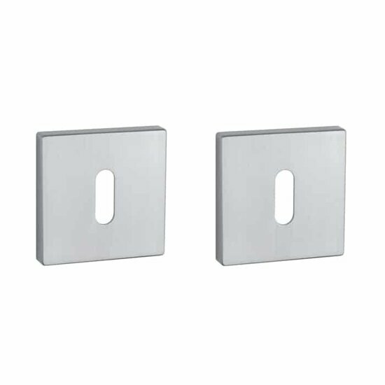 Aprile Premium sleutelrozetten 52x52x7mm mat Chroom