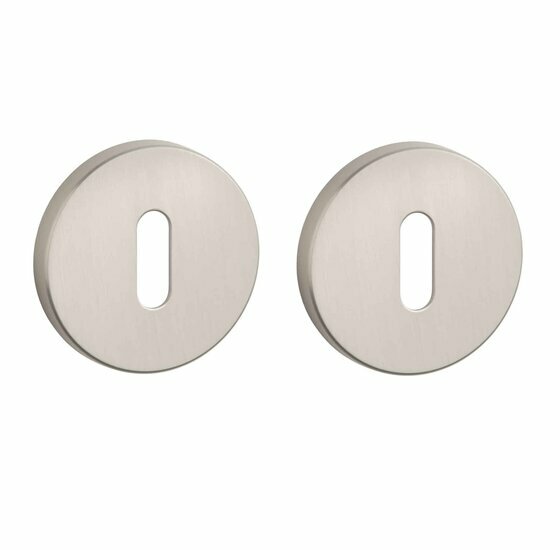 Aprile Premium sleutelrozetten &Oslash;52x7mm mat nikkel