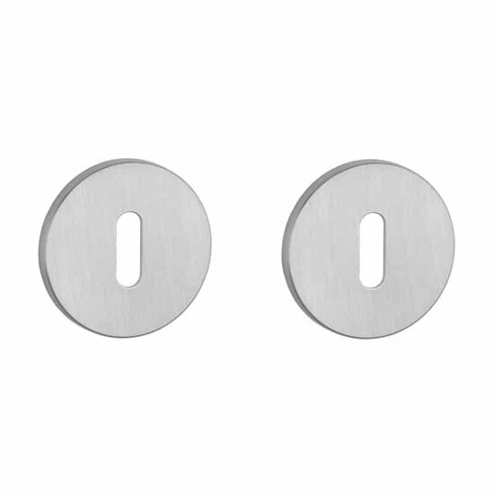 Aprile Prestige sleutelrozetten &Oslash;52x5mm geborsteld Chroom