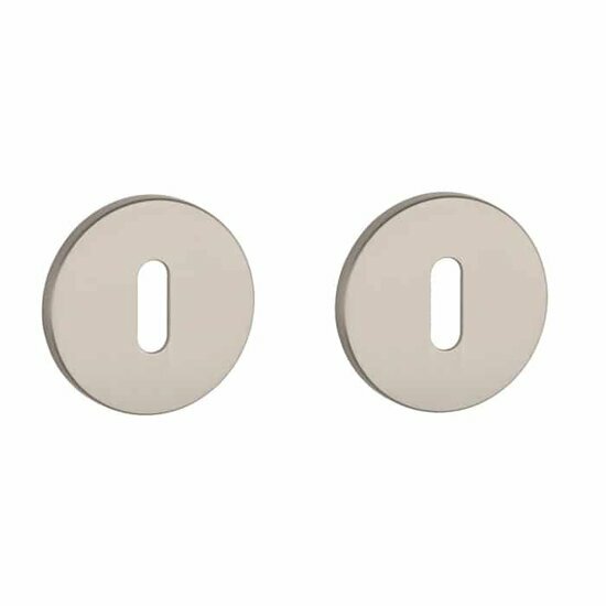 Aprile Prestige sleutelrozetten &Oslash;52x5mm mat nikkel