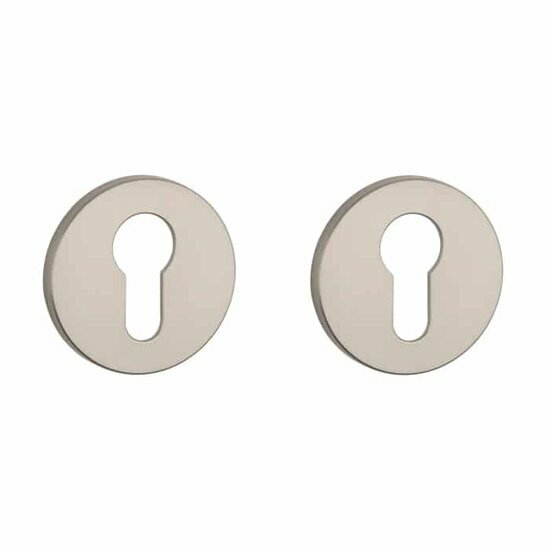 Aprile Prestige cilinderrozetten &Oslash;52x5mm mat nikkel