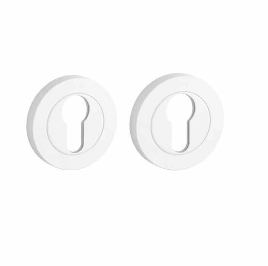 STERK cilinderrozetten 1711 OVAL PRO 8mm wit
