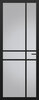 NDB 905 Diep zwart blank glas