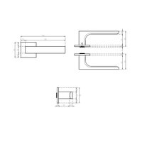 Alisso grafiet Vierkant