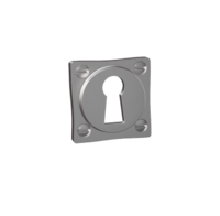 TOILETGARNITUUR BARI MAT NIKKEL