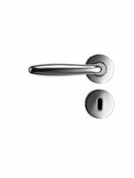 Deurkruk en sleutelrozet Svedex Flair Silver