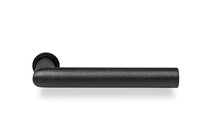 Deurkruk 504 minimalistisch rond zwart