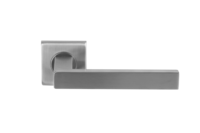 Deurkruk 210 basis vierkant rvs