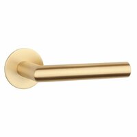 Deurkrukken OVAL 1750 ultra dun 3mm mat goud