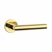 STERK OVAL 1740 deurklinken PRO 8 mm &ndash; Goud gepolijst PVD