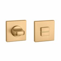 Aprile Premium WC garnituur 52x52x7mm mat goud