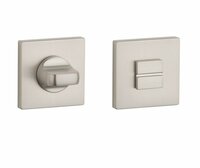 Aprile Premium WC garnituur 52x52x7mm mat nikkel