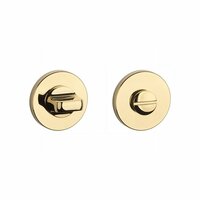 Aprile Premium WC garnituur &Oslash;52x7mm goud gepolijst PVD