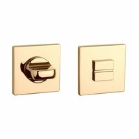 Aprile Prestige WC garnituur 52x52x5mm goud gepolijst