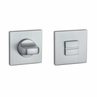 Aprile Prestige WC garnituur 52x52x5mm mat Chroom