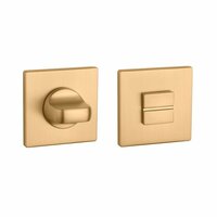 Aprile Prestige WC garnituur 52x52x5mm mat goud