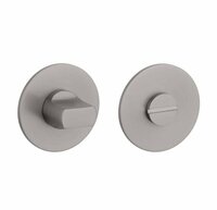 STERK WC garnituur OVAL 1712 ultra dun 3mm &ndash; Basalt PVD