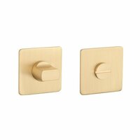 WC garnituur KVADRAT 1712 ultra dun 3mm &ndash; Mat goud