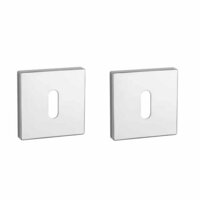 Aprile Premium sleutelrozetten 52x52x7mm Chroom gepolijst