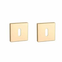 Aprile Premium sleutelrozetten 52x52x7mm goud gepolijst PVD