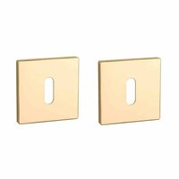 Aprile Prestige sleutelrozetten 52x52x5mm goud gepolijst