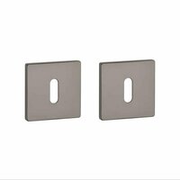 Aprile Prestige sleutelrozetten 52x52x5mm grafiet