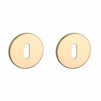 Aprile Prestige sleutelrozetten &Oslash;52x5mm goud gepolijst