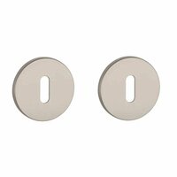 Aprile Prestige sleutelrozetten &Oslash;52x5mm mat nikkel