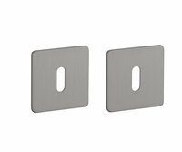 Sleutelplaatjes KVADRAT 1710 ultra dun 3mm basalt PVD
