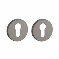 Aprile Comfort cilinderrozetten &Oslash;53x7mm titanium