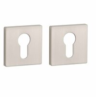 Aprile Premium cilinderrozetten 52x52x7mm mat nikkel