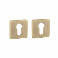 Aprile Premium cilinderplaatjes - Antique Patina - AS QS 7S FB PZ