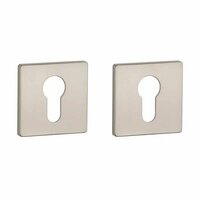 Aprile Prestige cilinderrozetten 52x52x5mm mat nikkel