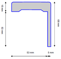 RenoV8 blanco XXL architraaf